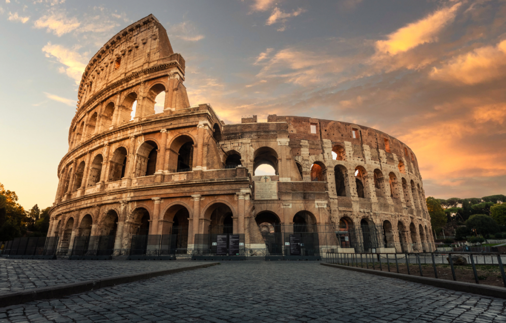 Colosseum at Sunset - Rome 3 day Itinerary
