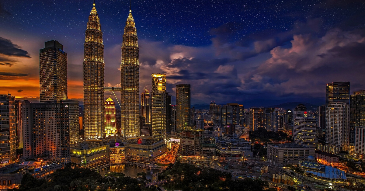 Kuala Lumpur at night - 10 day Malaysia Itinerary
