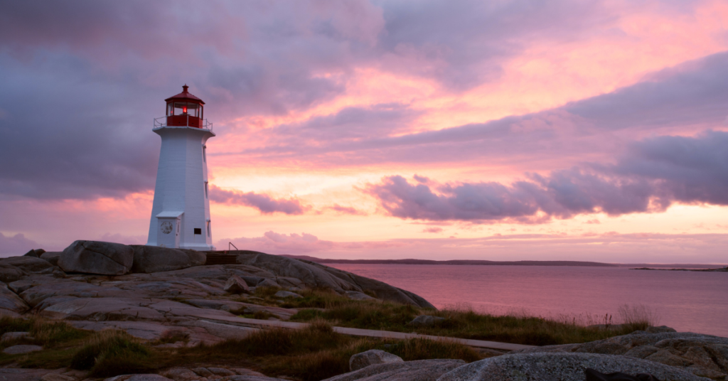 Peggy’s Cove Lighthouse - 5 Day Nova Scotia Itinerary - Indica Travel Guide