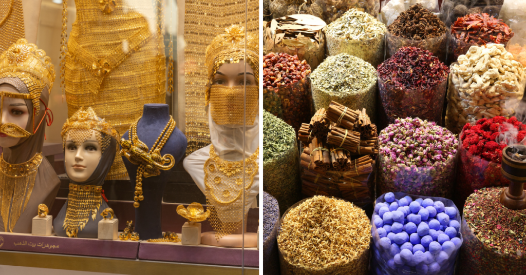The souks - 4 Day Dubai Itinerary