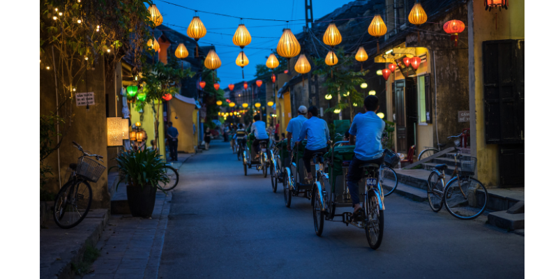 Hoi An Ancient Town glowing with colorful lanterns during the evening - Hoi An 3 Day Itinerary Hoi An Ancient Town glowing with colorful lanterns during the evening - Hoi An 3 Day Itinerary
