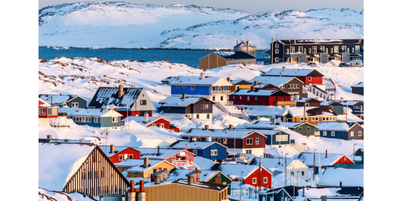 Nuuk’s colorful houses - Greenland 7 Day Itinerary Nuuk’s colourful houses - Greenland 7 Day Itinerary